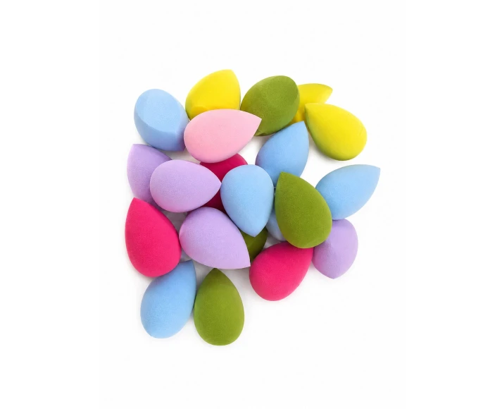 Set burete fond de ten beauty blender mini