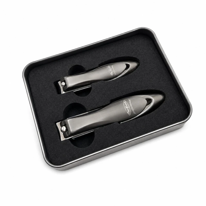 Set unghiere cutie aluminiu